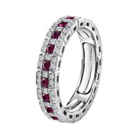 Anneau Damiani Femme Belle Epoque in Or blanc Diamante 20062803 - 20062803
